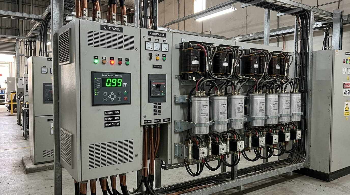 APFC Panel Installation & Power Factor Correction